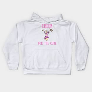 Cheer for the cure Kids Hoodie